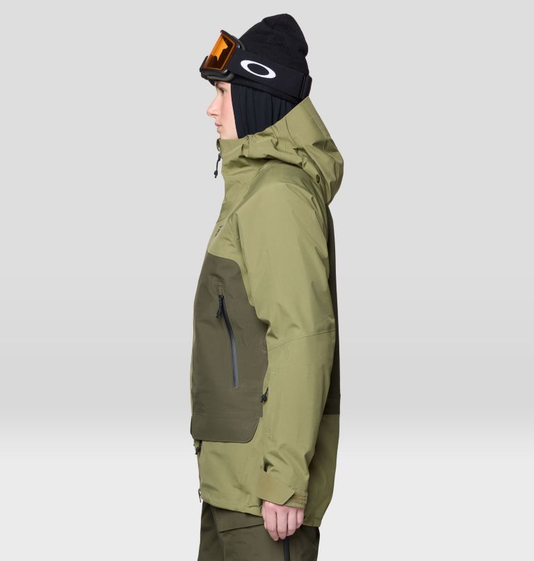 Women's Boundary Ridge GORE-TEX Jacket, Color: Landslide, Dark Pine, image 4