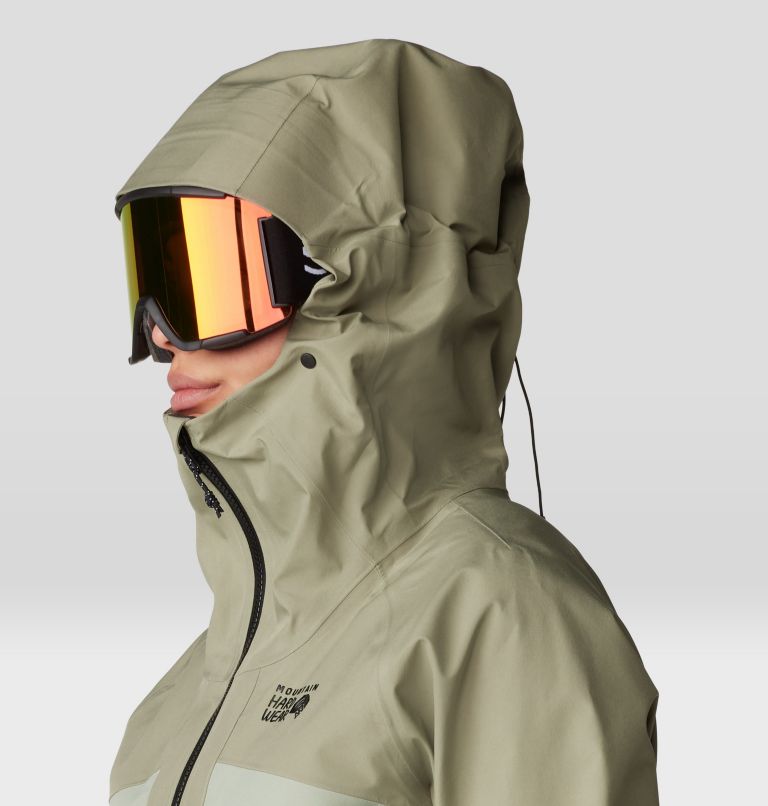 Women's Boundary Ridge GORE-TEX Jacket, Color: Mantis Green, White Sage, image 5