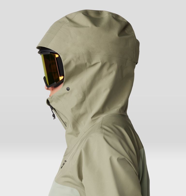 Women's Boundary Ridge GORE-TEX Jacket, Color: Mantis Green, White Sage, image 7