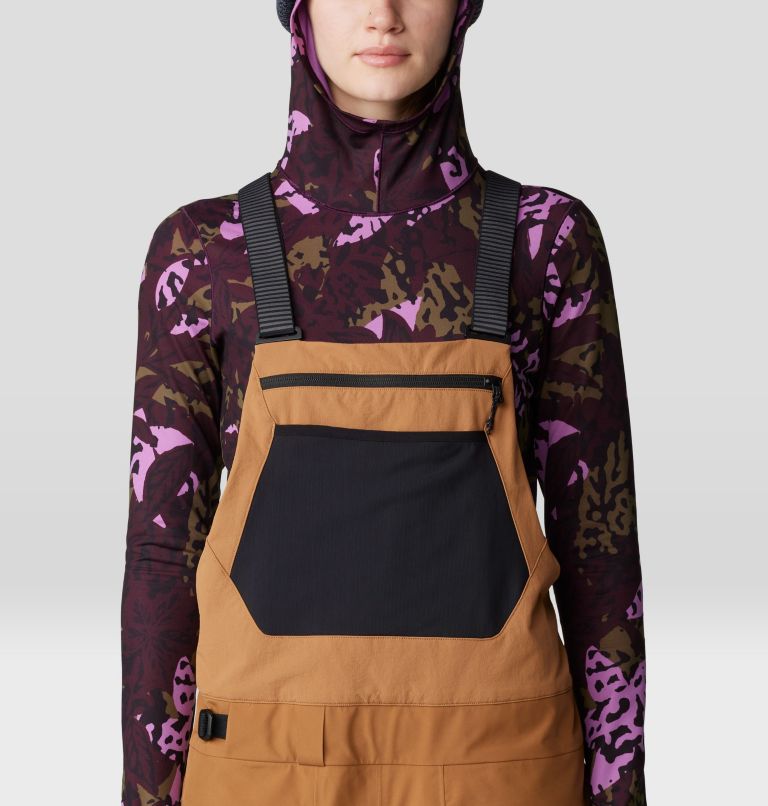 Women's Boundary Ridge GORE-TEX Bib, Color: Copper Clay, image 5