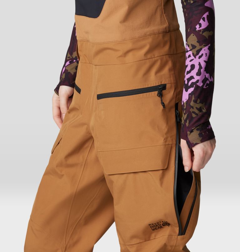 Women's Boundary Ridge GORE-TEX Bib, Color: Copper Clay, image 8