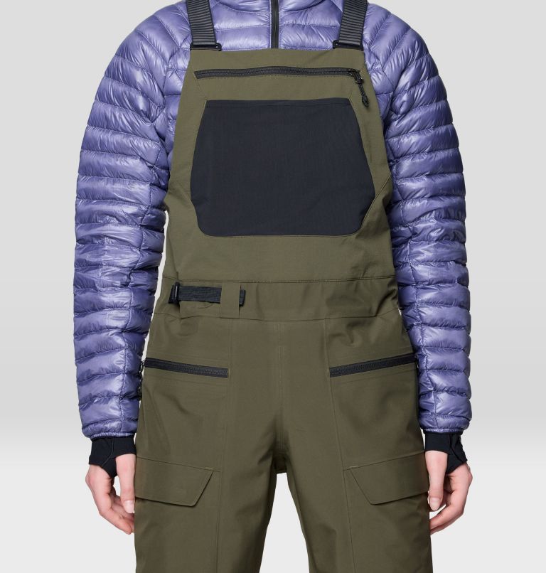 Women's Boundary Ridge GORE-TEX Bib, Color: Dark Pine, image 7
