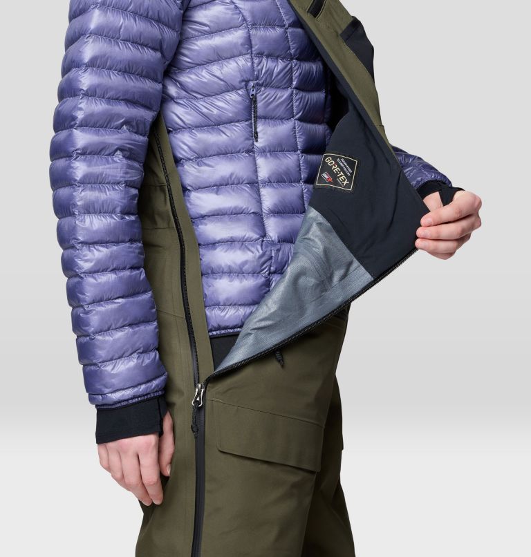 Women's Boundary Ridge GORE-TEX Bib, Color: Dark Pine, image 8