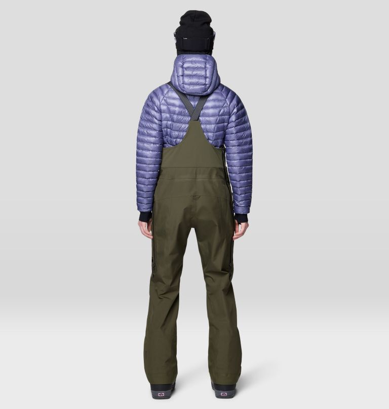 Women's Boundary Ridge GORE-TEX Bib, Color: Dark Pine, image 3