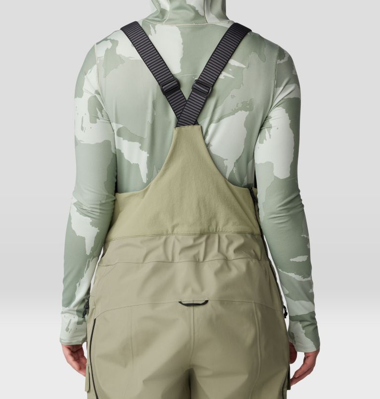 Women's Boundary Ridge GORE-TEX Bib, Color: Mantis Green, image 7