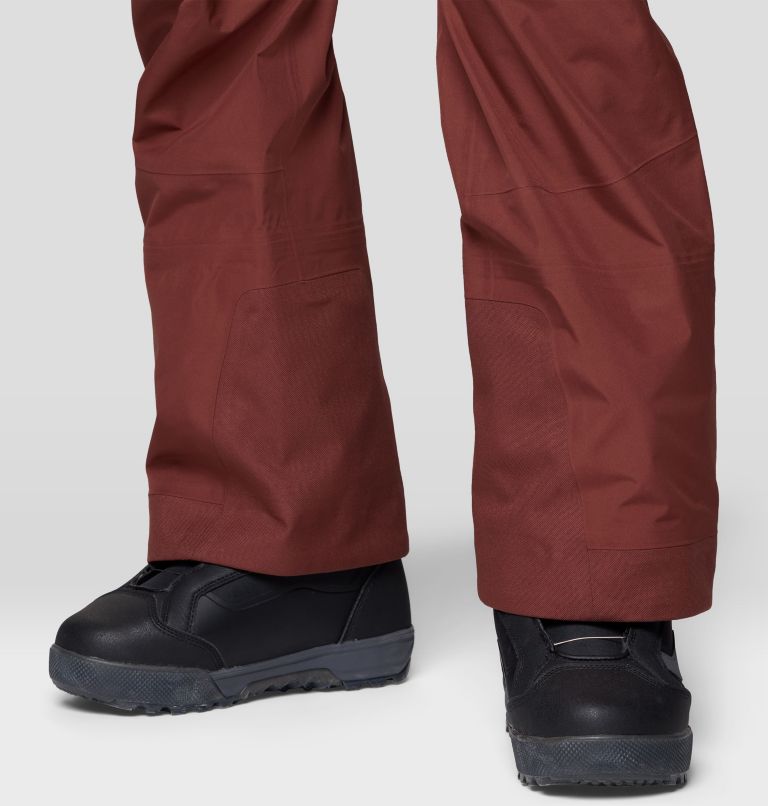 Women's Boundary Ridge GORE-TEX Bib, Color: Bourbon Brown, image 9
