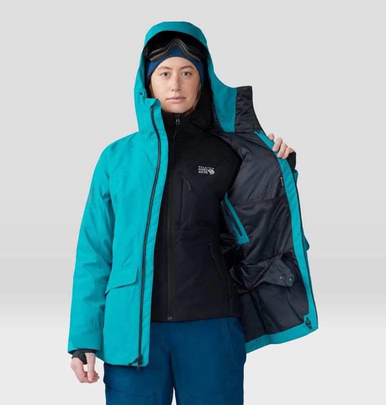 Women's Cloud Bank GORE-TEX Jacket, Color: Synth Green, image 12