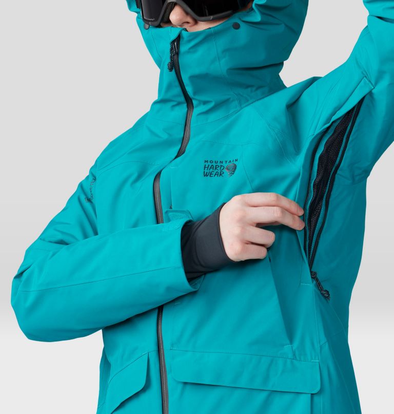 Women's Cloud Bank GORE-TEX Jacket, Color: Synth Green, image 8
