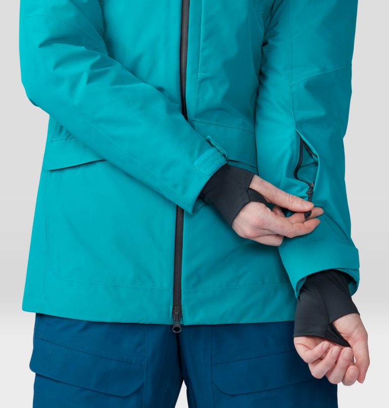 Women's Cloud Bank GORE-TEX Jacket, Color: Synth Green, image 9