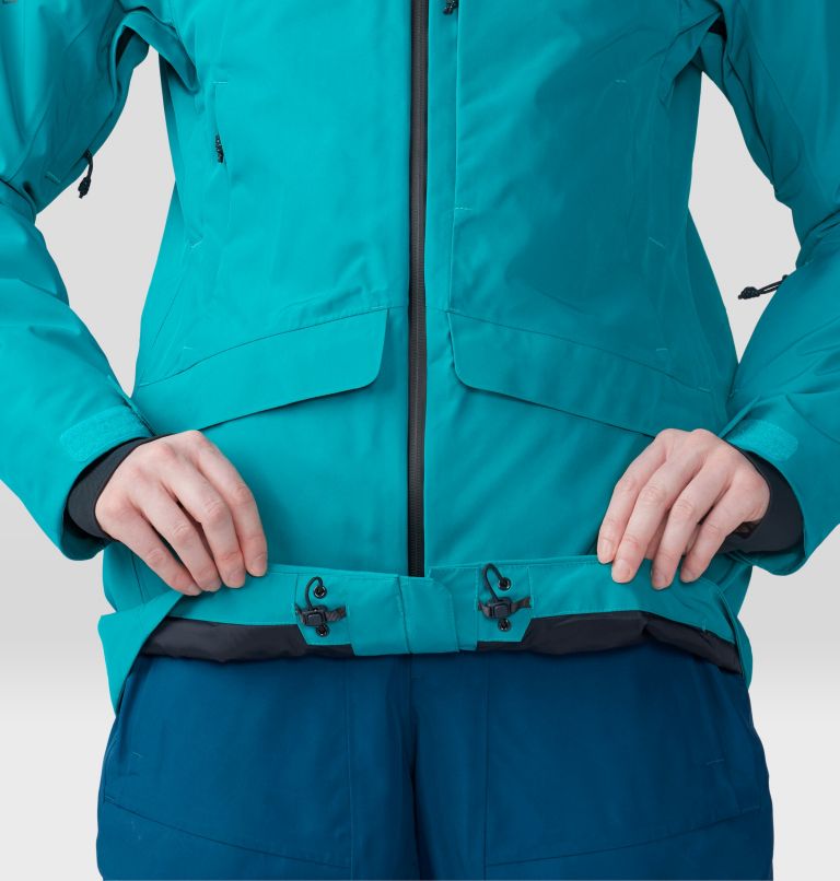 Women's Cloud Bank GORE-TEX Jacket, Color: Synth Green, image 10