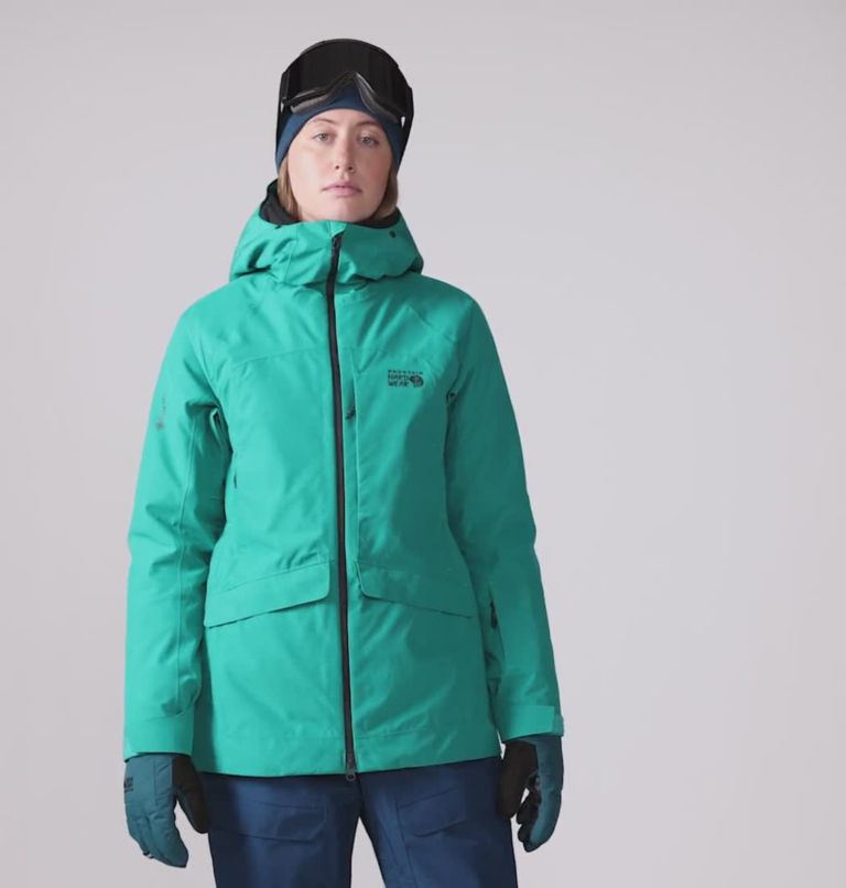 Women's Cloud Bank GORE-TEX Jacket, Color: Synth Green