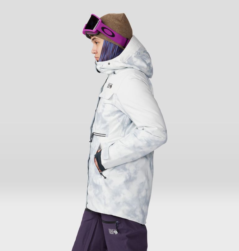 Parka Powder Maven Femme, Color: Glacial Ice Dye Print, image 3