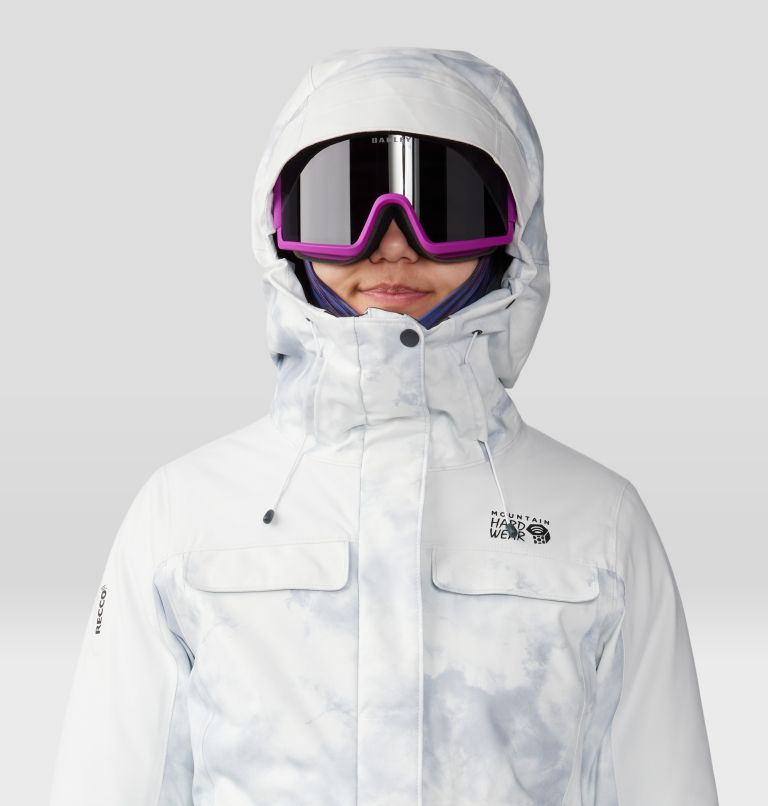 Parka Powder Maven Femme, Color: Glacial Ice Dye Print, image 4