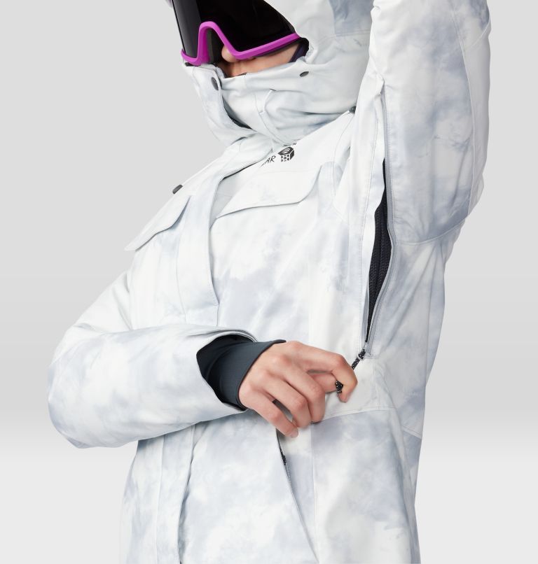 Parka Powder Maven Femme, Color: Glacial Ice Dye Print, image 7