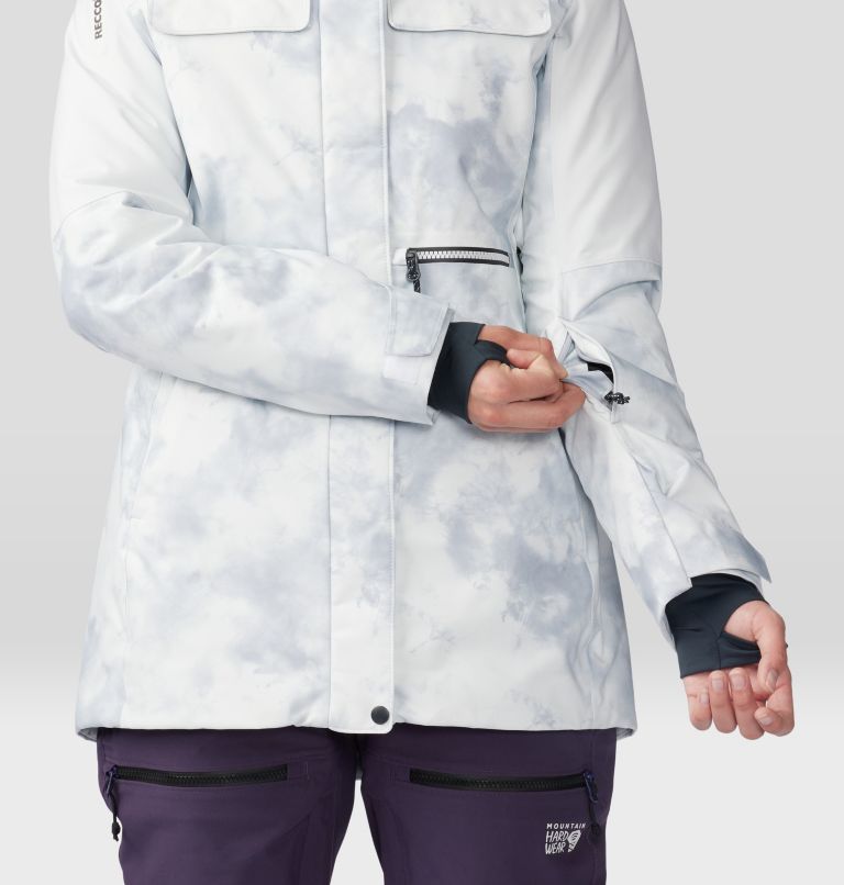 Parka Powder Maven Femme, Color: Glacial Ice Dye Print, image 8