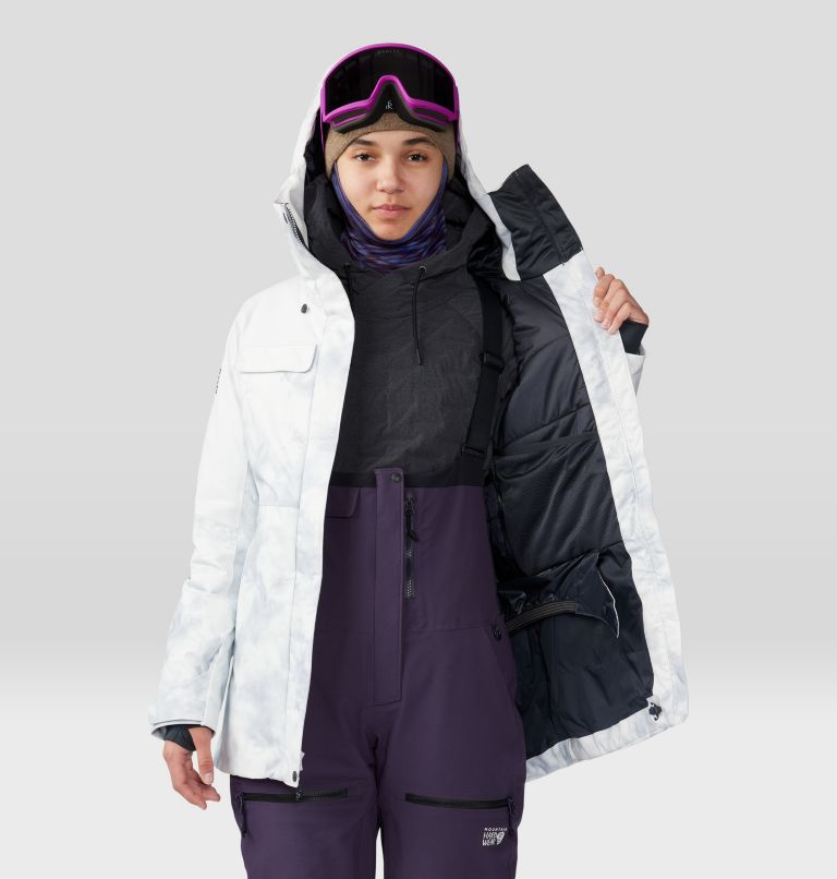 Parka Powder Maven Femme, Color: Glacial Ice Dye Print, image 11