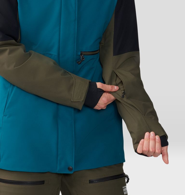 Women's Powder Maven Parka, Color: Jack Pine, image 9