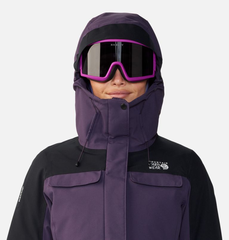 Women's Powder Maven Parka, Color: Blurple, image 4