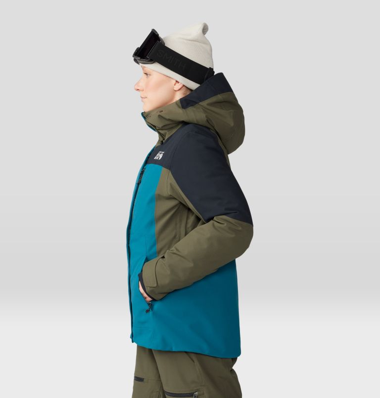 Women's Powder Maven Jacket, Color: Jack Pine, image 3