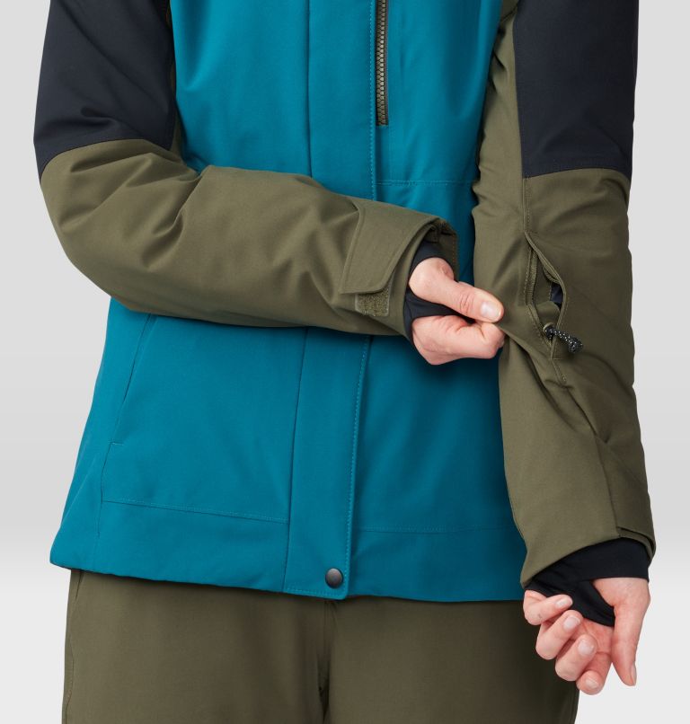 Women's Powder Maven Jacket, Color: Jack Pine, image 8