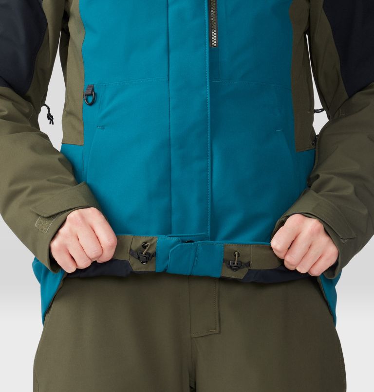 Women's Powder Maven Jacket, Color: Jack Pine, image 9