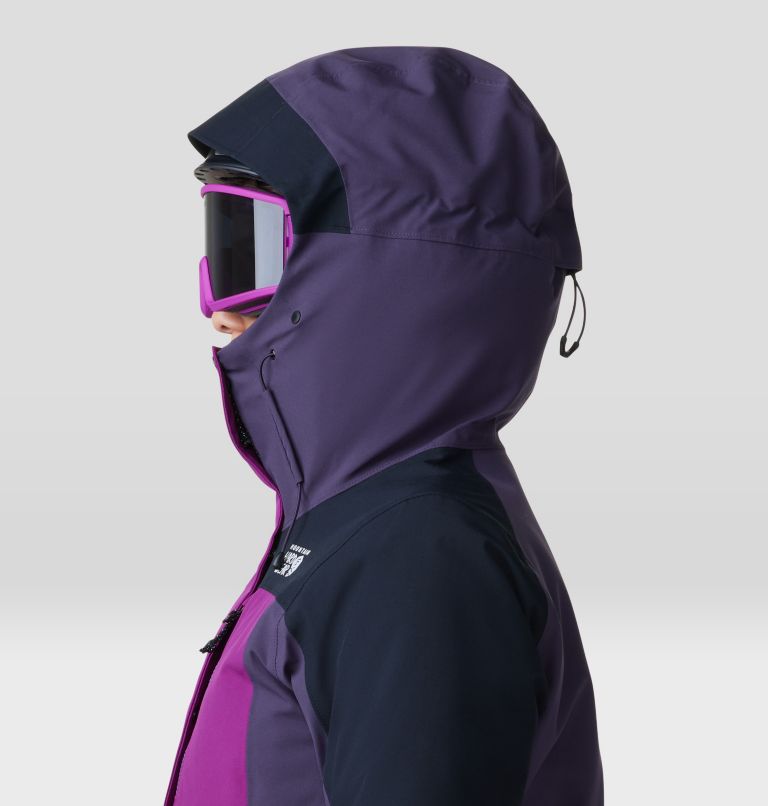 Women's Powder Maven Jacket, Color: Berry Glow, image 5