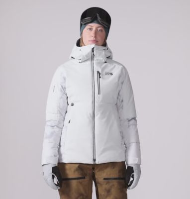 White down parka clearance women's