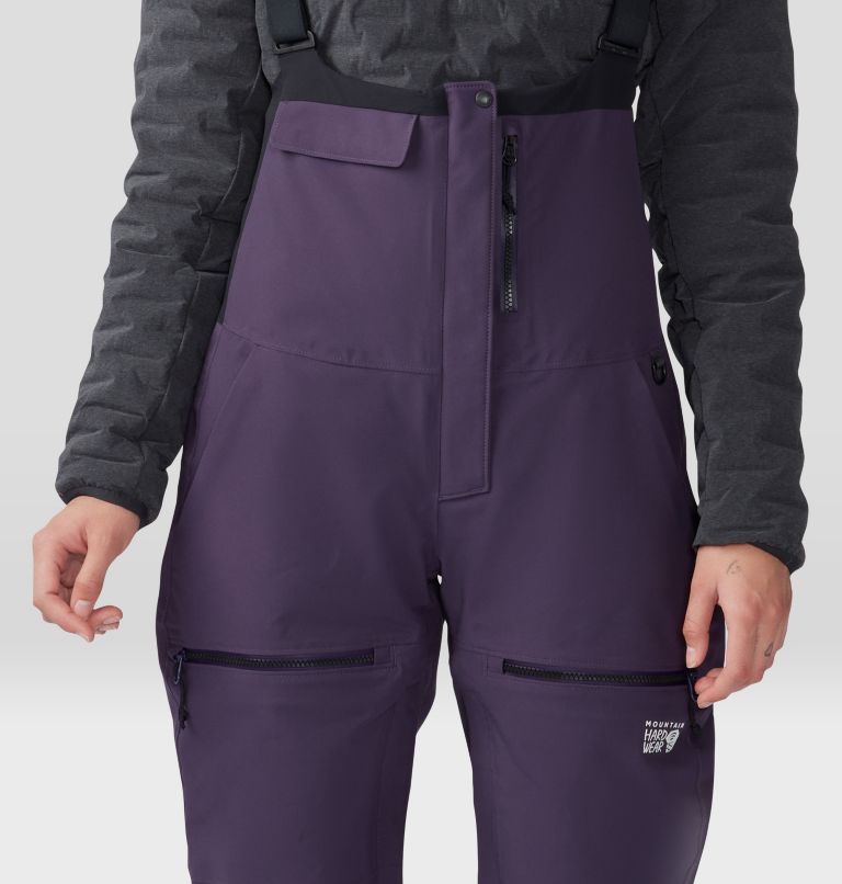 Women's Powder Maven Bib, Color: Blurple, image 5