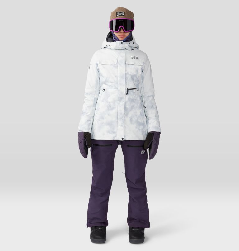 Women's Powder Maven Bib, Color: Blurple, image 10