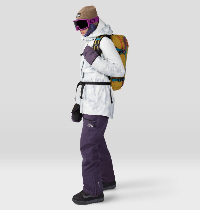 Women's Powder Maven Bib, Color: Blurple, image 11