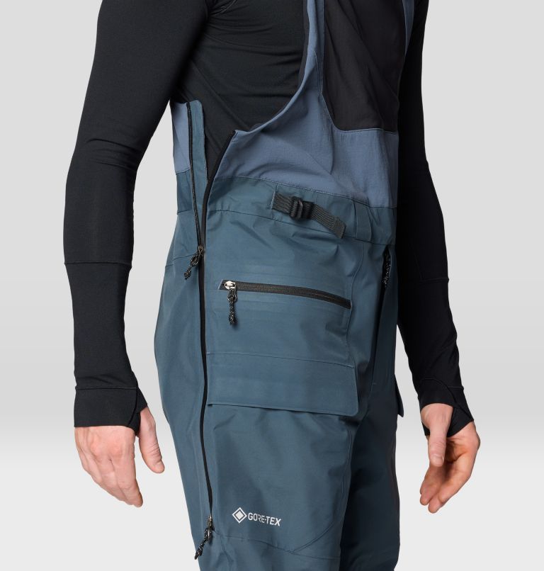 Men's Boundary Ridge GORE-TEX Bib, Color: Moon Blue, image 9
