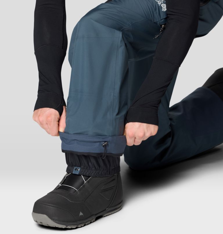 Men's Boundary Ridge GORE-TEX Bib, Color: Moon Blue, image 12
