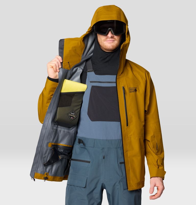Men's Boundary Ridge GORE-TEX Jacket, Color: Olive Gold, image 6