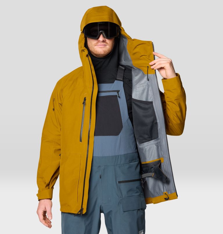 Men's Boundary Ridge GORE-TEX Jacket, Color: Olive Gold, image 7