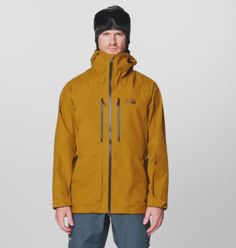 Men's Boundary Ridge GORE-TEX Jacket, Color: Olive Gold