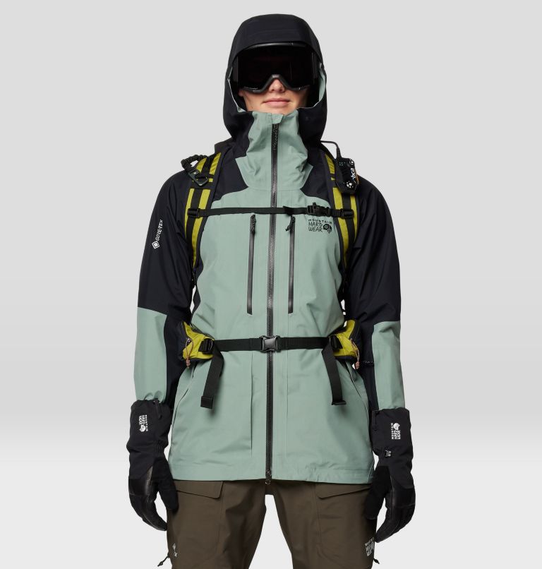 Men's Boundary Ridge GORE-TEX Jacket, Color: Wet Stone, Black, image 6