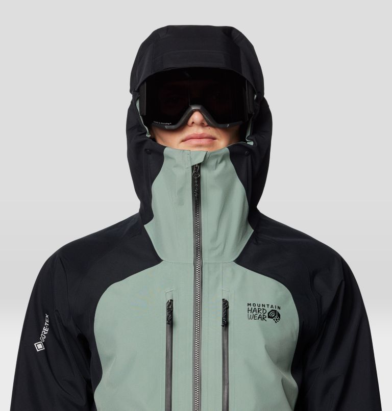Men's Boundary Ridge GORE-TEX Jacket, Color: Wet Stone, Black, image 7