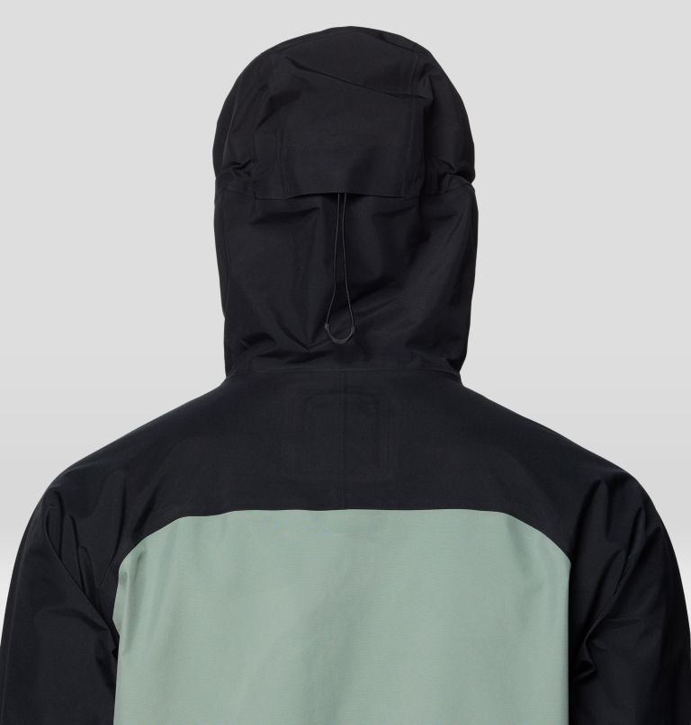 Men's Boundary Ridge GORE-TEX Jacket, Color: Wet Stone, Black, image 11
