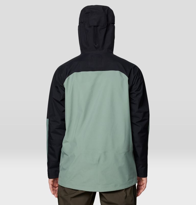 Men's Boundary Ridge GORE-TEX Jacket, Color: Wet Stone, Black, image 4