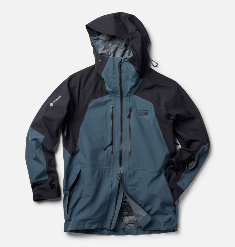 Men's Boundary Ridge GORE-TEX Jacket, Color: Moon Blue, Black, image 3