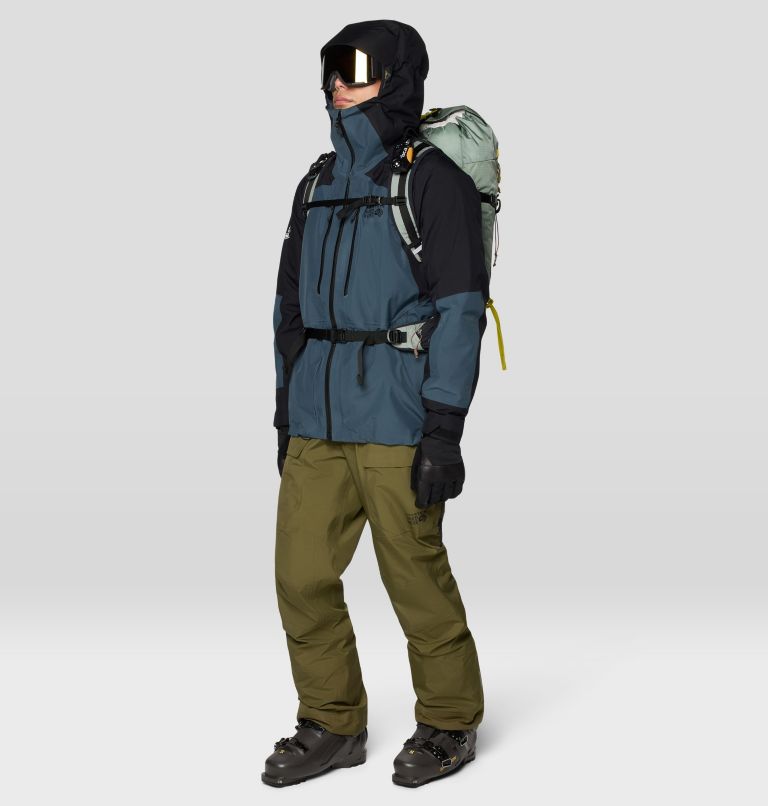Men's Boundary Ridge GORE-TEX Jacket, Color: Moon Blue, Black, image 2