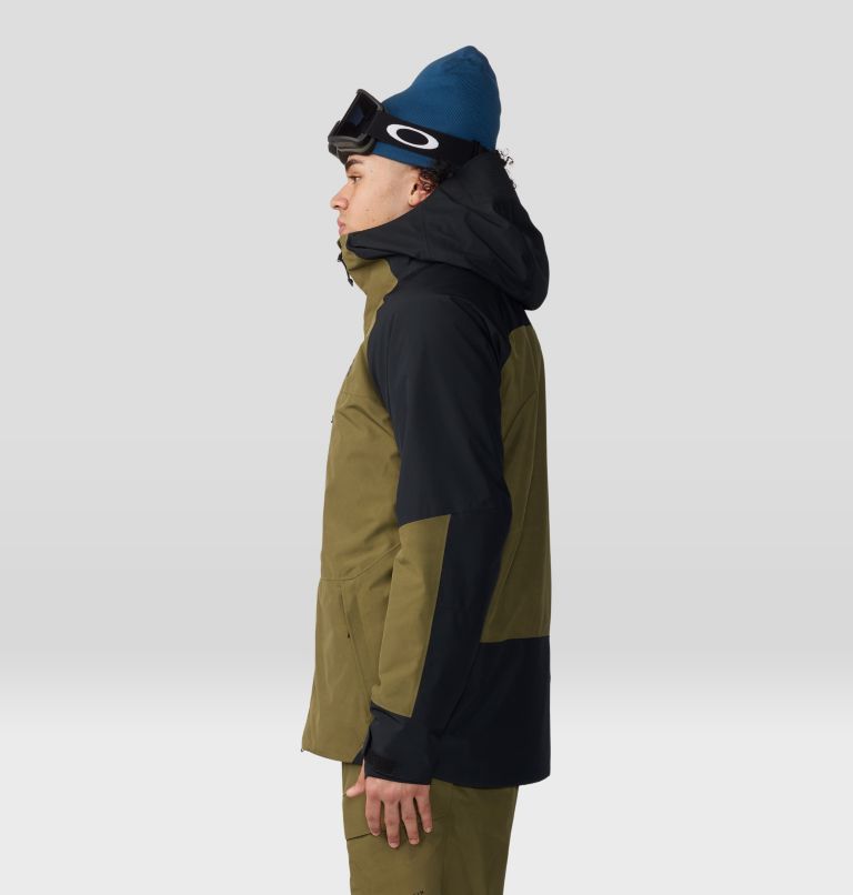 Men's Cloud Bank GORE-TEX Jacket, Color: Combat Green, image 3