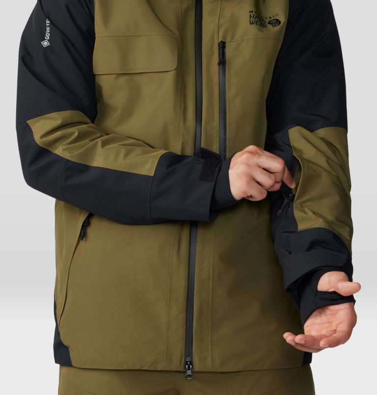 Men's Cloud Bank GORE-TEX Jacket, Color: Combat Green, image 8