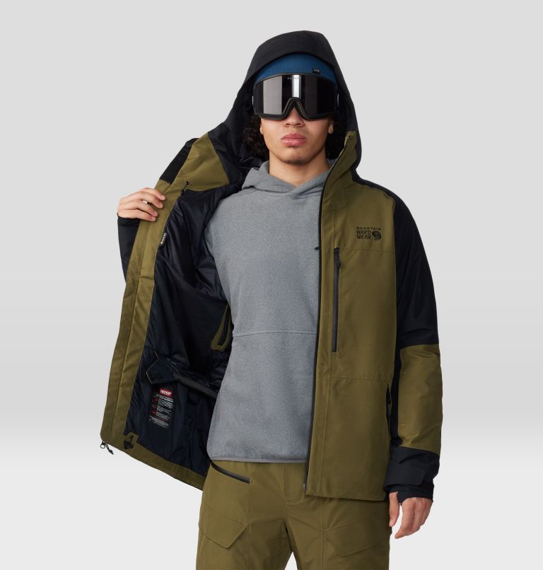Men's Cloud Bank GORE-TEX Jacket, Color: Combat Green, image 10