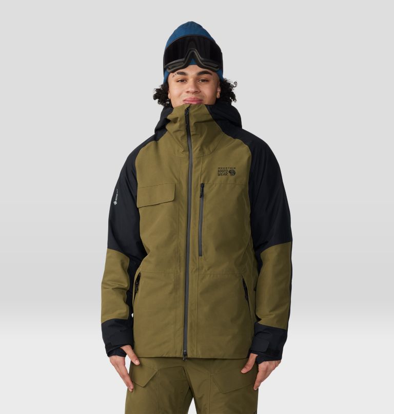 Thumbnail: Men's Cloud Bank GORE-TEX Jacket, Color: Combat Green, image 1
