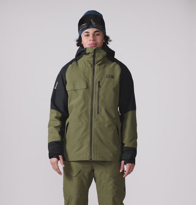 Men's Cloud Bank GORE-TEX Jacket, Color: Combat Green