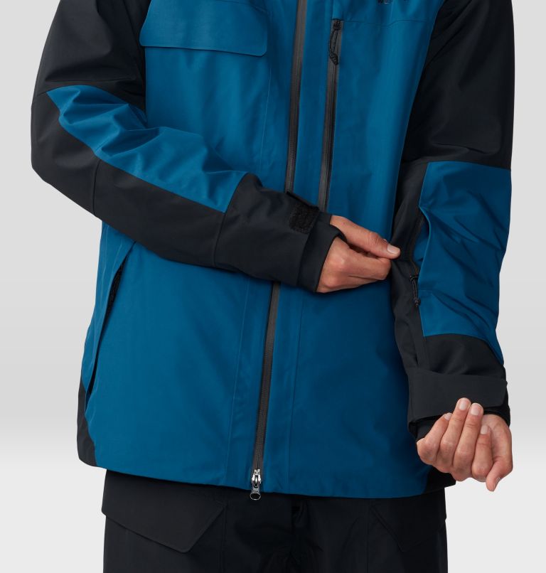 Men's Cloud Bank GORE-TEX Jacket, Color: Dark Caspian, image 7
