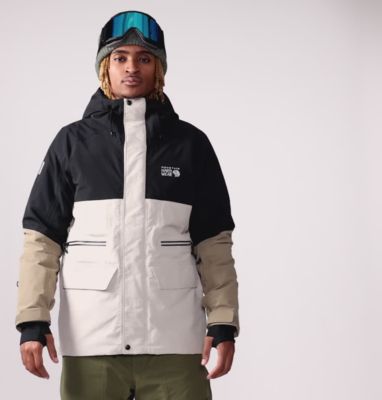 Snow and store rock ski jackets