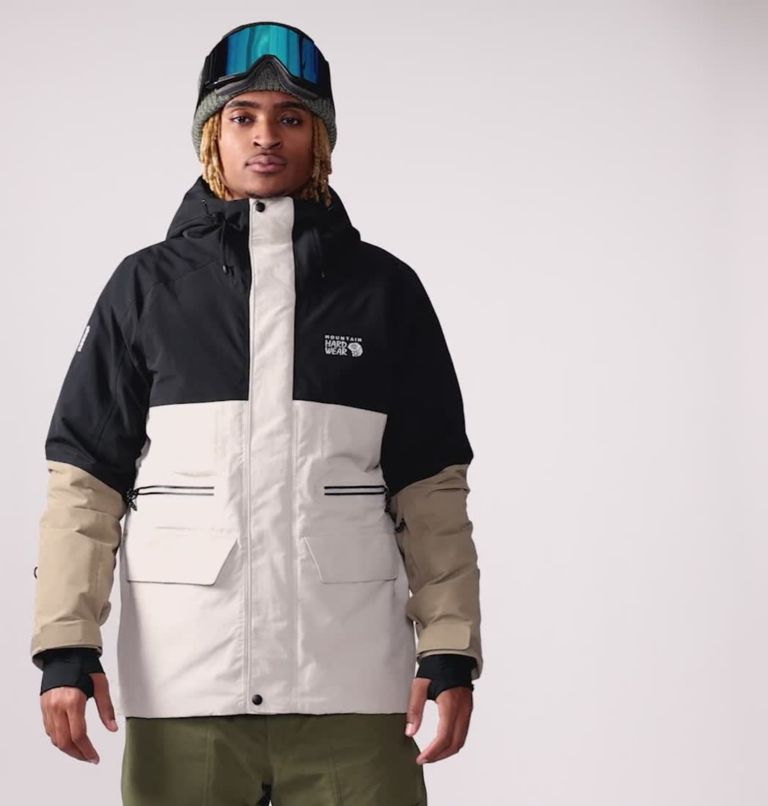 Manteau First Tracks Homme, Color: Sandblast, Traildust