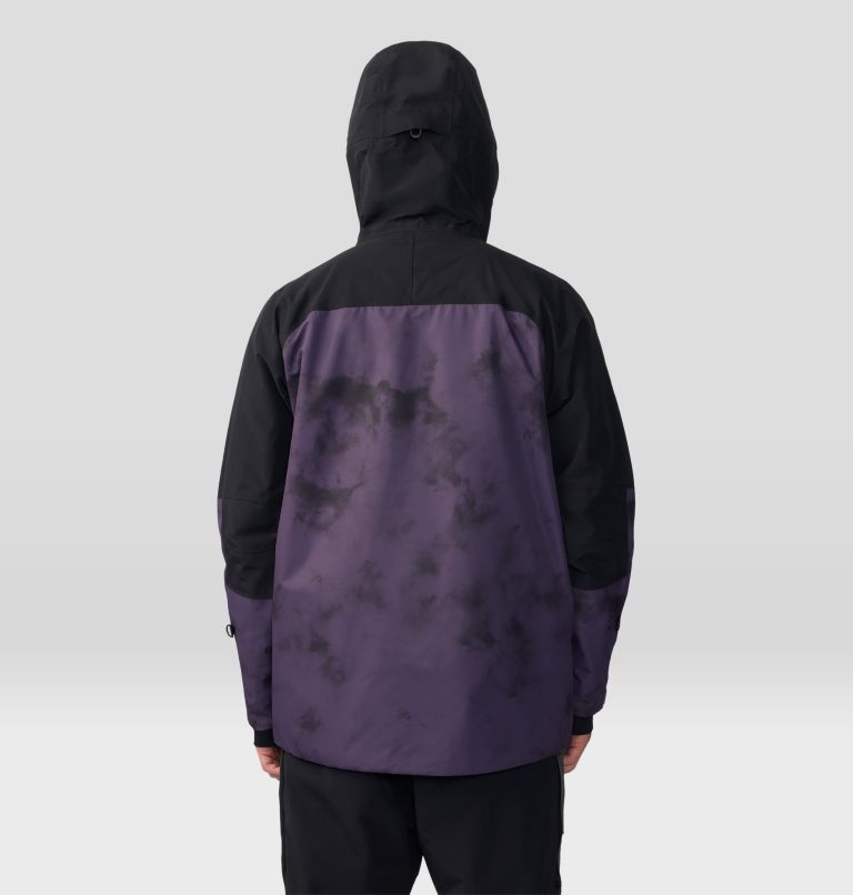 Manteau First Tracks Homme, Color: Blurple Ice Dye Print, image 2